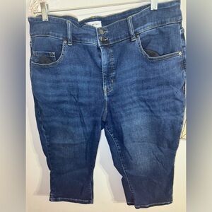 Lane Bryant Dark Blue Denim Jeans